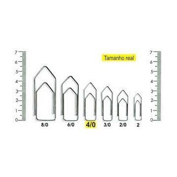 Clips Galvanizado- ACC 0/4 - 50 Peças. ACC - 1