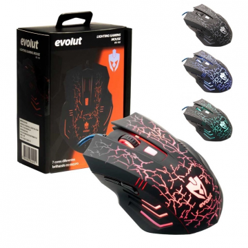 Mouse Gamer Evolut EG-102. EVOLUT - 1