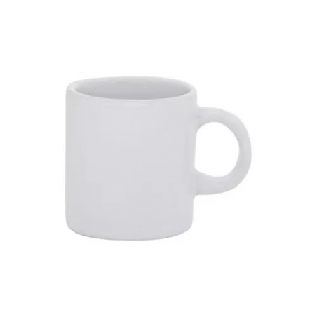 Caneca Mini Mug branca para sublimação 100ml