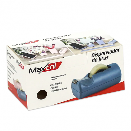 Suporte Dispenser Para Fita Adesiva Pequeno Maxcril.